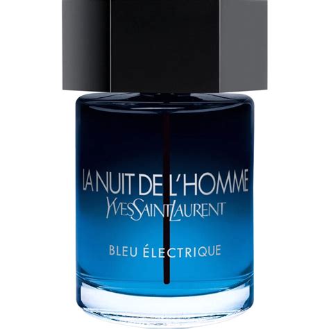 la nuit de l'homme bleu electrique - yves saint laurent|la nuit l'homme bleu electrique.